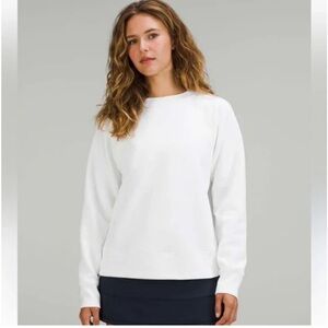 Lululemon Women’s White Crewneck Sweatshirt